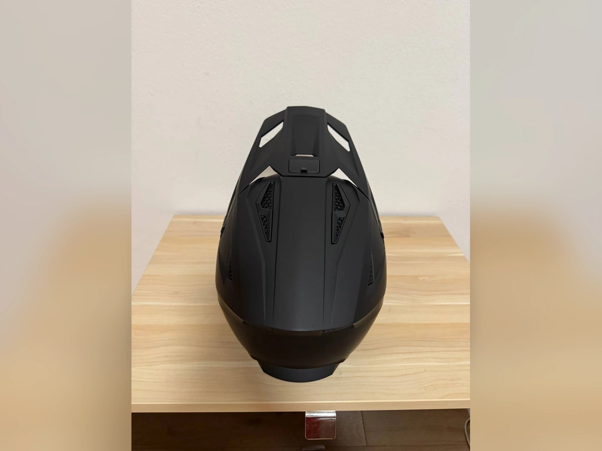 Кросовий мотошолом Raven Onyx 2026, чорний - Зображення 7