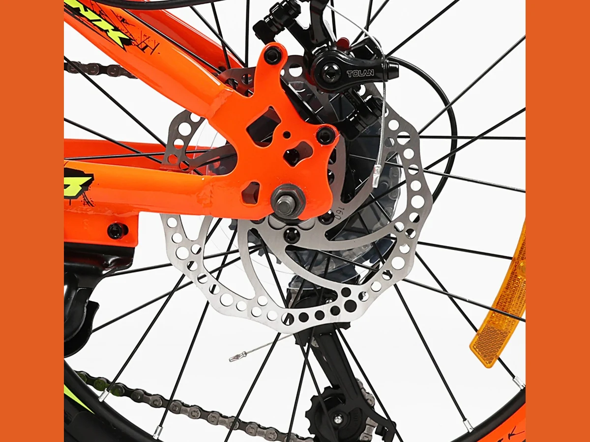 Велосипед 20″ Corso CRANK рама 11″ Shimano - Зображення 4