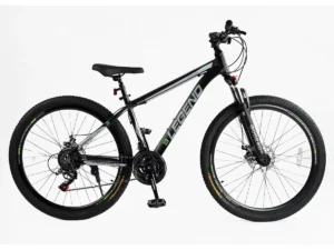 Велосипед 27,5" Corso LEGEND, рама 15,5" Shimano black-grey