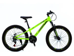 Велосипед 24″ Corso PHANTOM рама 11″ неоново-жовтий