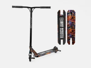 Трюковий самокат Best Scooter Abstraction різнокольоровий, 110 мм